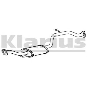 KLARIUS 261059 -  Средний глушитель выхлопных газов