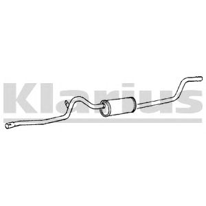 KLARIUS 270051 -  Глушитель выхлопных газов конечный