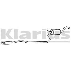 KLARIUS 270077 -  Средний глушитель выхлопных газов