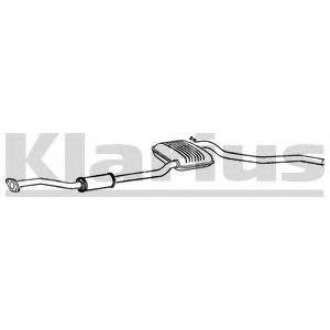 KLARIUS 270237 -  Средний глушитель выхлопных газов