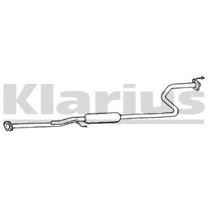 KLARIUS 270411 -  Средний глушитель выхлопных газов