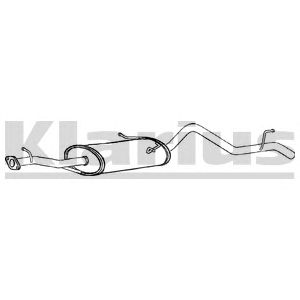 KLARIUS 270634 -  Глушитель выхлопных газов конечный
