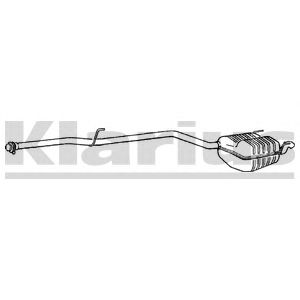 KLARIUS 270737 -  Глушитель выхлопных газов конечный