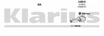 KLARIUS 300035e -  Система выпуска ОГ