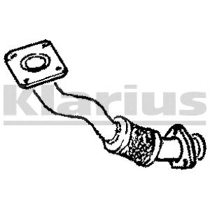 KLARIUS 301277 -  Труба выхлопного газа