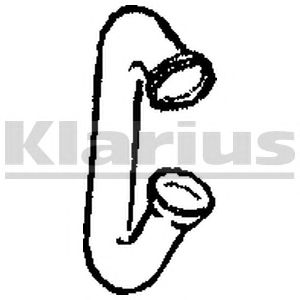 KLARIUS 301486 -  Труба выхлопного газа