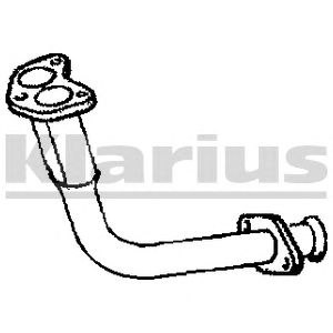 KLARIUS 301519 -  Труба выхлопного газа