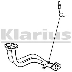 KLARIUS 301577 -  Труба выхлопного газа