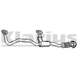 KLARIUS 301593 -  Труба выхлопного газа