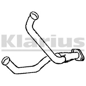 KLARIUS 301670 -  Труба выхлопного газа