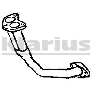 KLARIUS 301671 -  Труба выхлопного газа