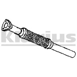 KLARIUS 301707 -  Труба выхлопного газа