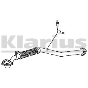 KLARIUS 301837 -  Труба выхлопного газа