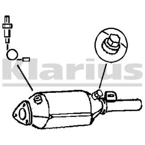 KLARIUS 311121 -  Катализатор