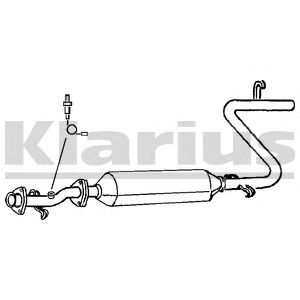 KLARIUS 311168 -  Катализатор