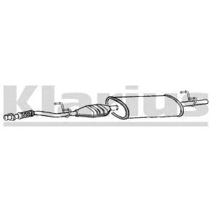 KLARIUS 311637 -  Катализатор
