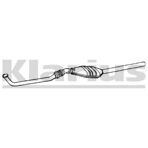 KLARIUS 311696 -  Катализатор