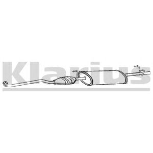 KLARIUS 321540 -  Катализатор