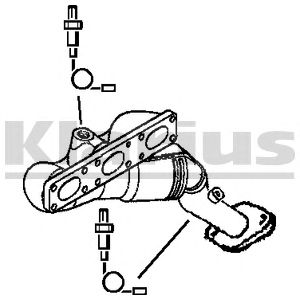 KLARIUS 321568 -  Катализатор