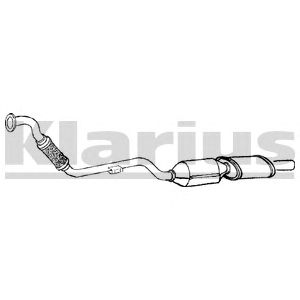 KLARIUS 321591 -  Катализатор