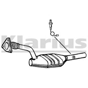 KLARIUS 321658 -  Катализатор