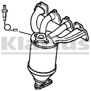 KLARIUS 321701 -  Катализатор
