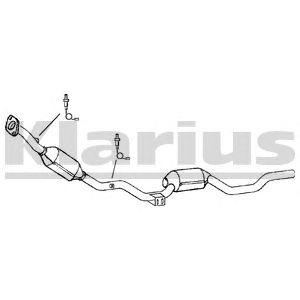 KLARIUS 321857 -  Катализатор