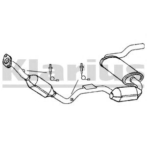 KLARIUS 321858 -  Катализатор