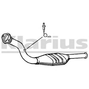 KLARIUS 322064 -  Катализатор