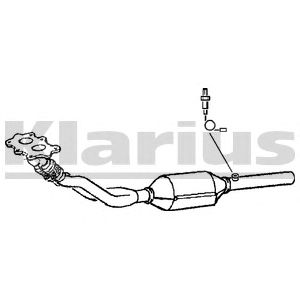 KLARIUS 322181 -  Катализатор