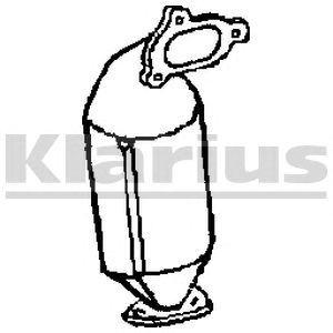 KLARIUS 322200 - Катализатор