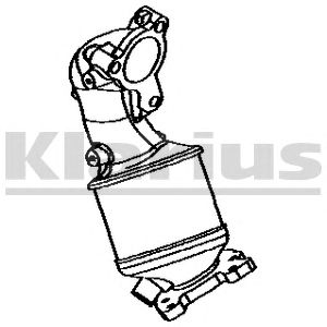 KLARIUS 322238 -  Катализатор