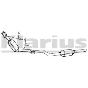 KLARIUS 322485 -  Катализатор