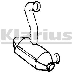 KLARIUS 322514 -  Катализатор