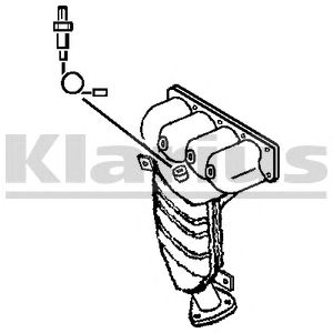 KLARIUS 322544 -  Катализатор