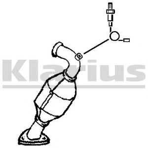 KLARIUS 322545 -  Катализатор