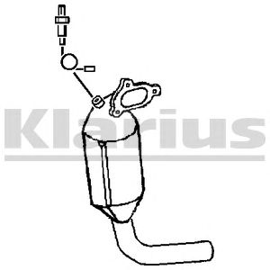 KLARIUS 322546 -  Катализатор