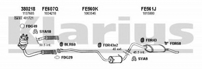 KLARIUS 361767u - Система выпуска ОГ