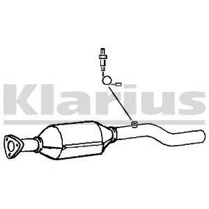 KLARIUS 370361 - Катализатор