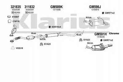 KLARIUS 391580u -  