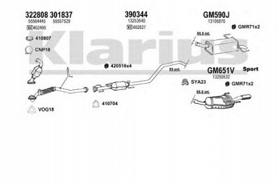 KLARIUS 391738u -