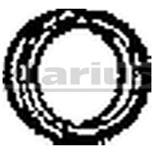 KLARIUS 410109 -  Прокладка, труба выхлопного газа