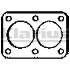 KLARIUS 410142 -  Прокладка, труба выхлопного газа