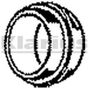 KLARIUS 410177 -  Прокладка, труба выхлопного газа