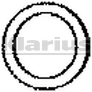 KLARIUS 410214 -  Уплотнительное кольцо, труба выхлопного газа