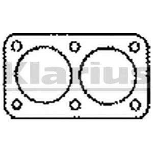 KLARIUS 410228 -  Прокладка, труба выхлопного газа