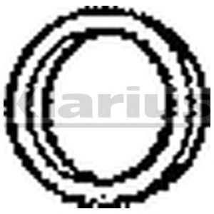 KLARIUS 410243 -  Уплотнительное кольцо, труба выхлопного газа