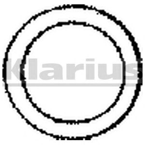 KLARIUS 410300 -  Уплотнительное кольцо, труба выхлопного газа