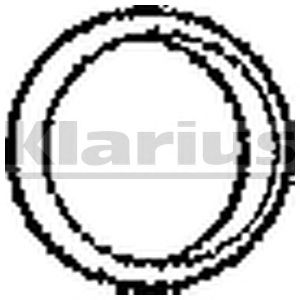 KLARIUS 410318 -  Уплотнительное кольцо, труба выхлопного газа