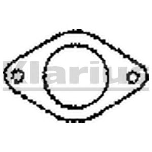KLARIUS 410408 -  Прокладка, труба выхлопного газа